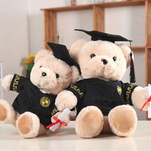 Decompressiespeelgoed Afstudeercadeau Maatwerk Leuke Hoed Pop Dokter Beer Pluche Hoge Kwaliteit Teddy Kinderen Verrassing 231007