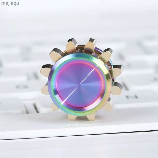 Décompression Toy Mini Metal Gear Fidget Spinner Antistress Portable Gyroscope Adults Stress RELIEVER AUTITIS TYD TOYS for Children Gifts for KidsL2404