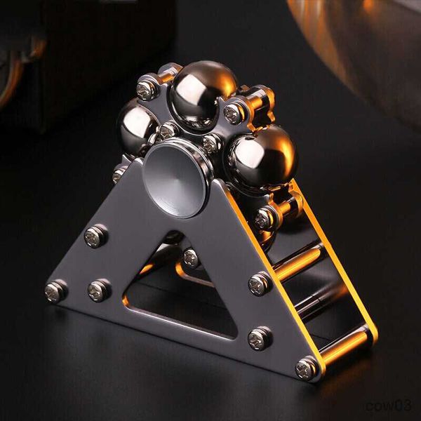 Juguete de descompresión Nuevo Spinner Metal Antiestrés Mano Spinner Juguetes para adultos Niños Antiestrés Spinning Top Giroscopio Stress Reliever Niños Juguete R230712