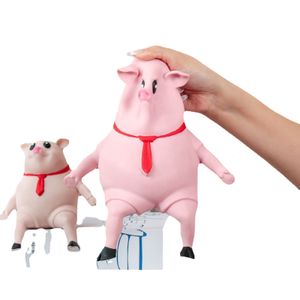 Juguete de descompresión Piggy Squeeze Toy Pink Pigs Juguete antiestrés Cute Squeeze Animals Lovely Piggy Doll Stress Relief Toy Descompression Toy Gifts 230826