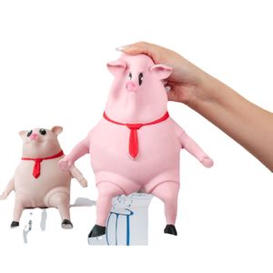 Juguete de descompresión Piggy Squeeze Toy Pink Pigs Juguete antiestrés Cute Squeeze Animals Lovely Piggy Doll Stress Relief Toy Descompression Toy Gifts 230829