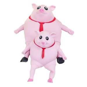 Décompression jouet rose couleur dessin animé cochon squishy fidgets jouet pinces squishy anti-stress jouet stress relief anney jouet kid gifts 230817