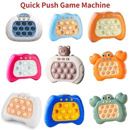 Jouet de décompression Quick Push Pop Push Bubble Budget Toys Garçons et filles Machines de jeu LED Jouets de soulagement du stress Jouets de soulagement de l'anxiété Jouets Whac-A-Mole 230823