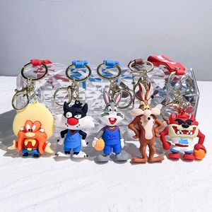 Décompression Toy Rabbit Doll Keychain Cartoon Pendant Trend Trend Sac charme petits cadeaux en gros