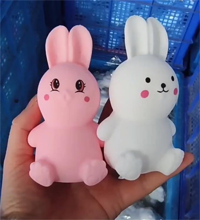 Dekompression Toy Rabbit Pinch Toys Mjöl Halloween Rabbit Pinch Squishies Mini Party Gynnar Goodie Bag Fillers för pojkar flickor