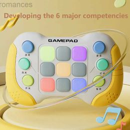 Décompression Toy Relief Sensory Interactive Game Machine Toys Light Relief Game Toy Quick Push Games Console Machine Toy pour les enfants et les adultes D240424