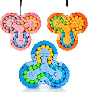 Decompressie speelgoed roterende magische bonen fidget speelgoed hand roterend kantoor verlicht stress en het verminderen van stress puzzel kubus educatieve kralen voor kinderen en volwassenen