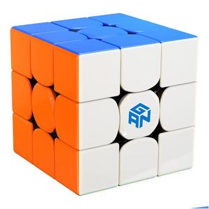 Decompressiespeelgoed Verkopen originele Gan356 R Bijgewerkt S 3x3x3 Cube Gans 356 Magic Professional Gan 3x3 Speed ​​Twist Educatief speelgoed 22 Dhumt