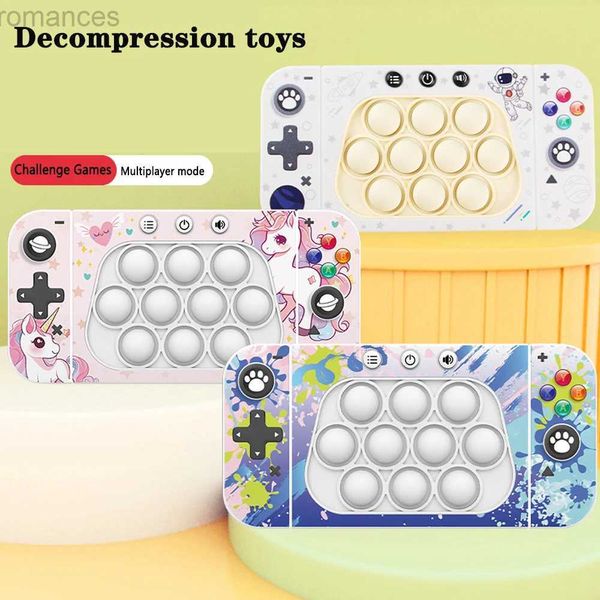 Décompression Jouet amélioré Pop Push Childrens Press Gandage Fidget Pinch Push Push Game whac-a-mole Sensory Anti Pressory Toy Gift D240424