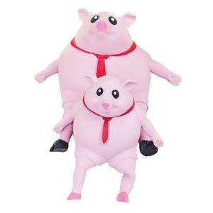 Juguete de descompresión Y55B Cartoon Pig Soft Squishy Toy Forma de cerdo Juguete de descompresión para niños Adultos Squishy Stress Reliever Fidgets Presenta para niños 230928