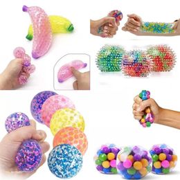 D￩compression Toys Clear Stress Balls Colorful Autism Humeur Squelsine Soulagement