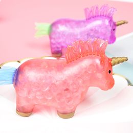 Decompressie speelgoed stress reliëf unieke hoge kwaliteit zachte unicorn pinch squeeze speelgoed nieuwigheid voor kinderen 158 b3