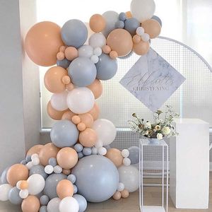 Decoratie 10/20/30pcs Ballon Retro Groen Wit Goud Ballon Verjaardag Huwelijksverjaardag Jungle Zomer Decor Thuis leveranties