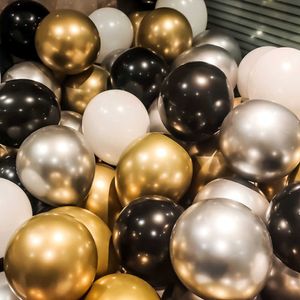 Decoración 30/40 Uds. Globo de Metal juego de confeti de globo dorado globos de cumpleaños decoración de boda Decoración de cumpleaños