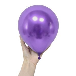 Ballon métallique doré, 50 pièces, décoration pour joyeux anniversaire, mariage, fournitures de décoration pour réception-cadeau pour bébé