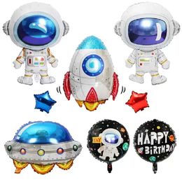 Décoration Ballons de fête d'astronaute 3D Ballon Ballon Ballon Espace de l'espace et ballon pour les enfants Balons Balons Balons 1104