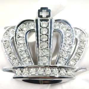 Décoration de siège d'auto signe des couronnes en métal logo avec diamants couronnes logo diamant couronne logos