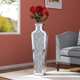 Vases décoratifs modernes de 268 pouces, décoration pour la maison, conteneur de luxe, arrangements de fleurs séchées, Vase 240110