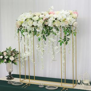 D￩coration Gold Weddings Arch Stand Metal Flower Vase Centroce Mariage D￩cor de mariage ￉v￩nements Party Table Mariage Asle IMAKE491