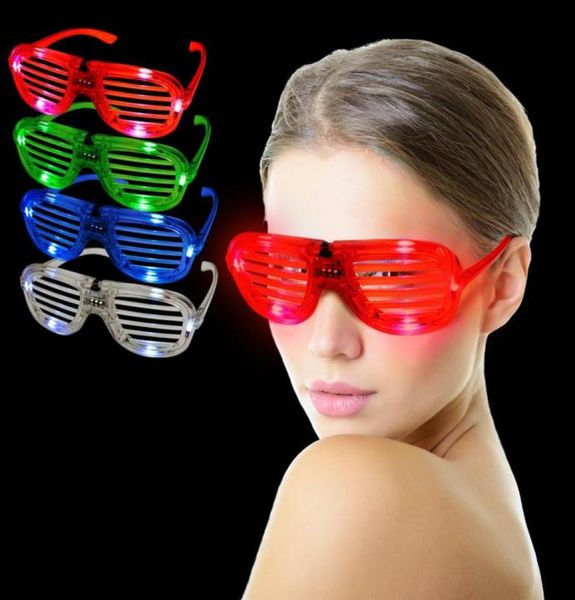 Décoration LED LEGLES LEGLES DE LURESSEMENTS FORME COLD FLASH Party Favors Favors Cheer Dance Accessoires Lumineux Eyeglass Toy 3 8RR F2301633