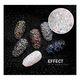 Décorations 14000pc 3D Nail Art Décorations Régalables pour ongles Strass Gel UV Micro zircons cristaux Pierres Zirconium sur décor de ongles