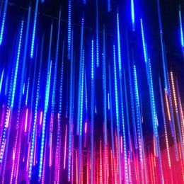 Décorations 30 / 50cm 8 Tubes Meteor Douche à LED LED LUMIÈRES DE FAITES GARLANDES GARLANDES GARDIAL DÉCORATIONS d'arbre de Noël