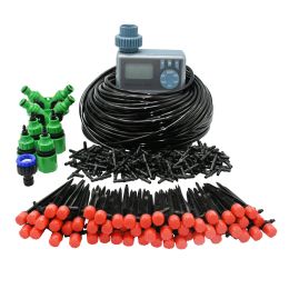 Decoraties 550m Automatisch tuin Watering System Diy Timer Water Druppelirrigatiesysteem Plant PLANT KIT ROOD DRIPPERS SET