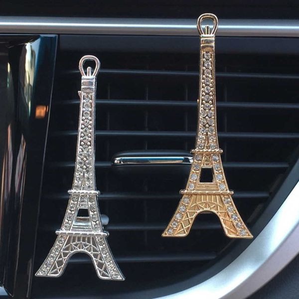 Décorations De Voiture Air Parfum Parfum Clip La Tour Eiffel En Mode Paris Ornement Auto Intérieur Accessoires Outlet Décoration Carstyling 0209