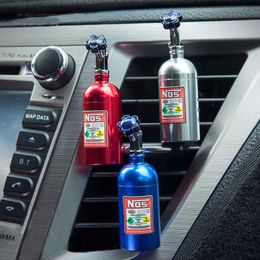 Ambientador de aire para coche, adorno de botella de nitrógeno, decoración de aromaterapia, Perfume sólido para coche, accesorios interiores para automóviles 0209