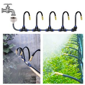 Decoraties DIY Misting System voor Lawn Garden Irrigation /Universal Instelbare Atomizing Sprayer /520m Kit /OD8MM Tube /Garden Water Meneer