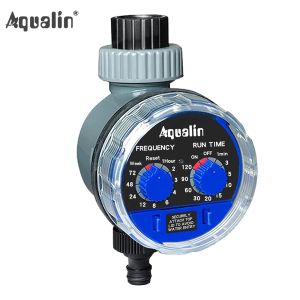 Decoraties Garden Water Timer Ball Valve Automatische elektronische watertimer Home Garden Irrigatie Timer EU Standaardcontroller #21025