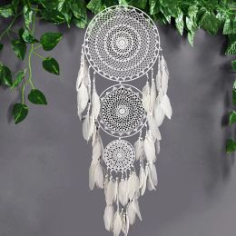 Décorations grandes décor boho receveur de rêve nordique nordique macrame noir suspendu pour le jardin de mariage home fille décoration de chambre fille