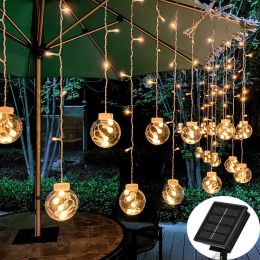 Décorations LED Light Light Outdoor Termroproping Fairy Garland Votive Bottle rideau de bouteille légère Light Party Party pour la décoration de jardin