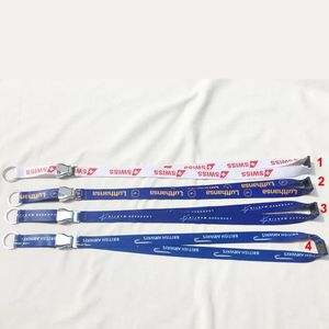 Decoraties Lufthansa Swiss British Lockheed Martin Airlines Airways Vliegtuig Vliegtuig Veiligheidsgordel Gespen Lanyard Piloot ID-kaarthouder van de bemanning