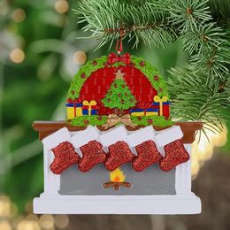 Decoraciones maxora chimenea personalizada calcetines adornos navideño decoración del hogar, utilizado para regalos de familiares y amigos, regalo de año nuevo