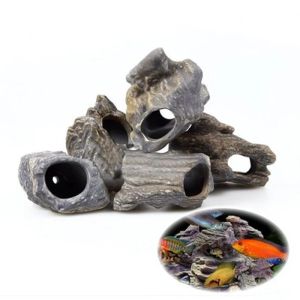 Decoraties MF CICHLID STONE Keramiek Aquarium Rock Cave decor voor aquariumaccessoires