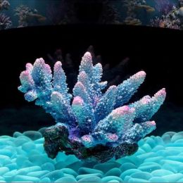 Décorations Belle Résine Artificielle Corail Aquarium Décoration Rock Fish Tank Récif De Corail Ornement Pierre Corail Aquarium Accessoires 12 Styles