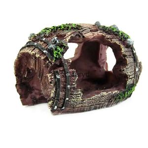 Decorations Reptiles Habitat Turtle Hiding Cave Fish Tank Aquarium Decoration Ornament Tortoise Terrace Lizard Scorpion Hideout Housevaiduryd