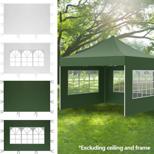 Décorations étanchées auventbo auvent auvent du soleil Sun Shade Sail pour le jardin extérieur plage camping soleil jardin tente de camping