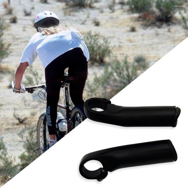 Figurines décoratives 1 paire Aluminium Alloy Mountain Bicycle Goidon Auxiliary Riding Horn Rest Bike Accessoires WB040