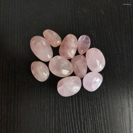 Figurines décoratives 100g 2-3 cm quartz rose naturel rose cristal poli de pierre précieuse gravide rock madagascar minéral de guérison énergétique pierre
