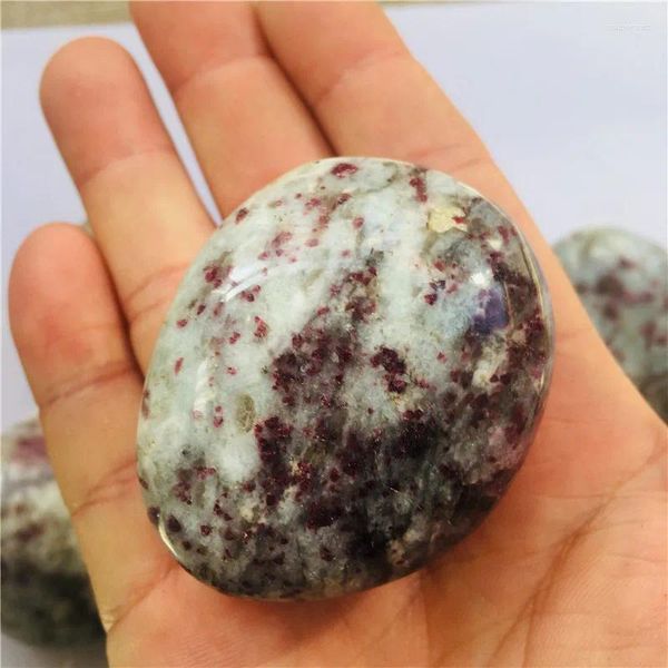 Figurines décoratives 100g Crystal Natural Rose tourmaline Rough Stone 1pc