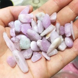 Figurines décoratives 100g Crystal violet naturel Tournouter le spécimen de guérison de pierre