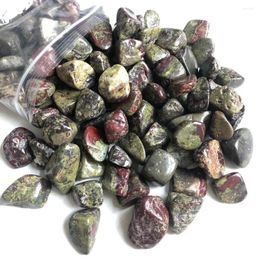 Figurines décoratives 100g Dragon Rough Dragon Blood Quartz Stone Pierre Natural Crystal Gravel 20-30 mm à vendre