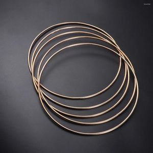 Decoratieve beeldjes 10 -st Catcher Hoops Rings metalen bloemenkrans macrame Craft voor huwelijkslandhangende ambachten 190 mm