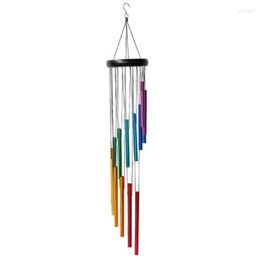 Decoratieve beeldjes 14 Tubes Porches Wind Chime Woonkamer Ornament Home Decor European Style Balkon Kleurrijke Outdoor Garden