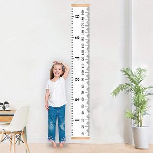Figurines décoratives 1pc Baby Growth Height Chart Dormier Decor Wall Decor pour les enfants Room pour enfants amovibles