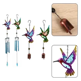 Figuras decorativas 1pcs Casa de viento Hummingbirds libéles