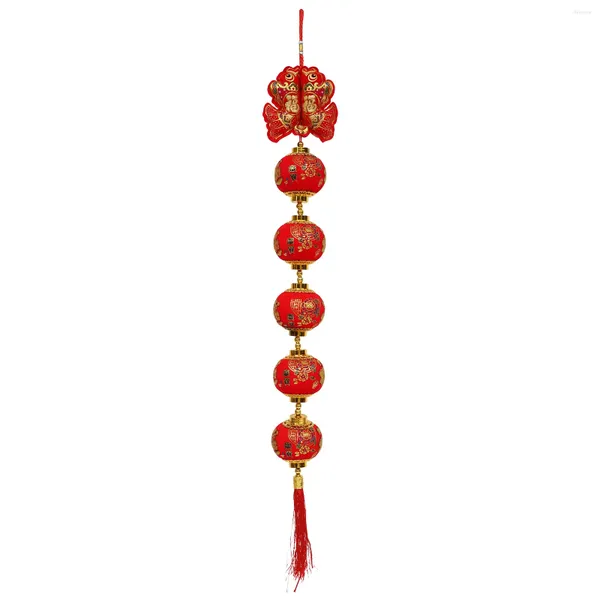 Figurines décoratives 2 pcs lanterne ornements chinois Pendant Pendant Spring Festival Year's Day's décorer