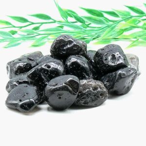 Decoratieve beeldjes 20-30mm 100g natuurlijke grind meteorieten kristal energie apotropische Reiki vallende steen sieraden specimen minerale gift